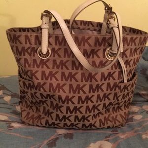 MK CANVAS TOTE